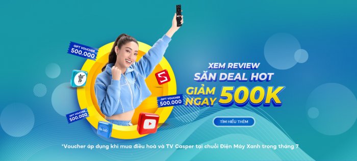 Xem Review ngay – Trao tay Deal hot 500K