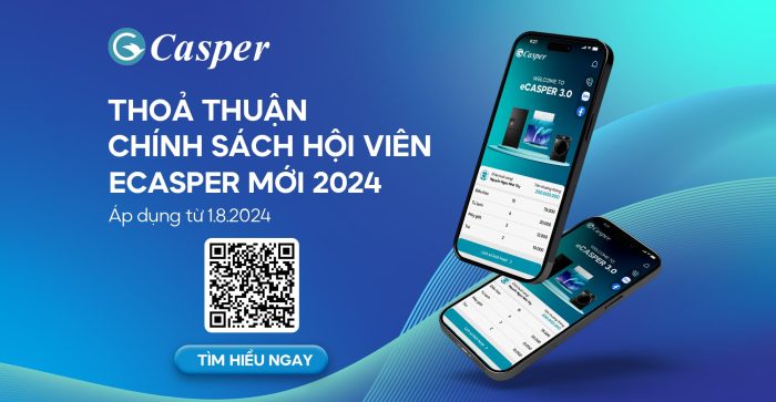 Thoả thuận chính sách hội viên eCasper mới 2024