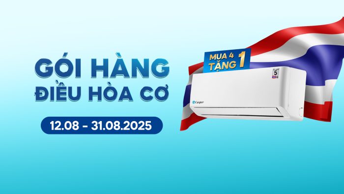 GÓI HÀNG ĐIỀU HÒA CƠ | MUA 4 TẶNG 1
