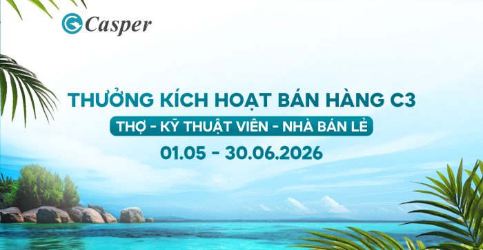 THƯỞNG KÍCH HOẠT BÁN HÀNG C3 | Mua 9 bộ bất kỳ Tặng Tour nghỉ dưỡng hoặc tiền mặt lên tới 3.500.000 VNĐ
