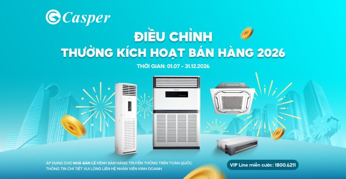 ĐIỀU CHỈNH THƯỞNG KÍCH HOẠT BÁN HÀNG 2026 | NGÀNH ĐIỀU HÒA THƯƠNG MẠI