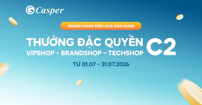 THƯỞNG ĐẶC QUYỀN C2 | MUA 30 BỘ BẤT KỲ THƯỞNG 1 BỘ ĐIỀU HÒA JC-09IU36*