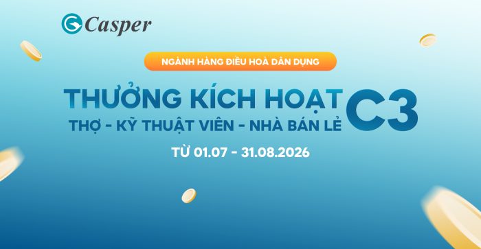 THƯỞNG KÍCH HOẠT C3 | MUA 3 BỘ BẤT KỲ THƯỞNG LÊN TỚI 1.300.000VND
